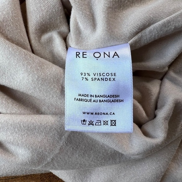 Sold Out RE ONA Sophia One Shoulder Midi Dress Ivory Large - Picture 7 of 7